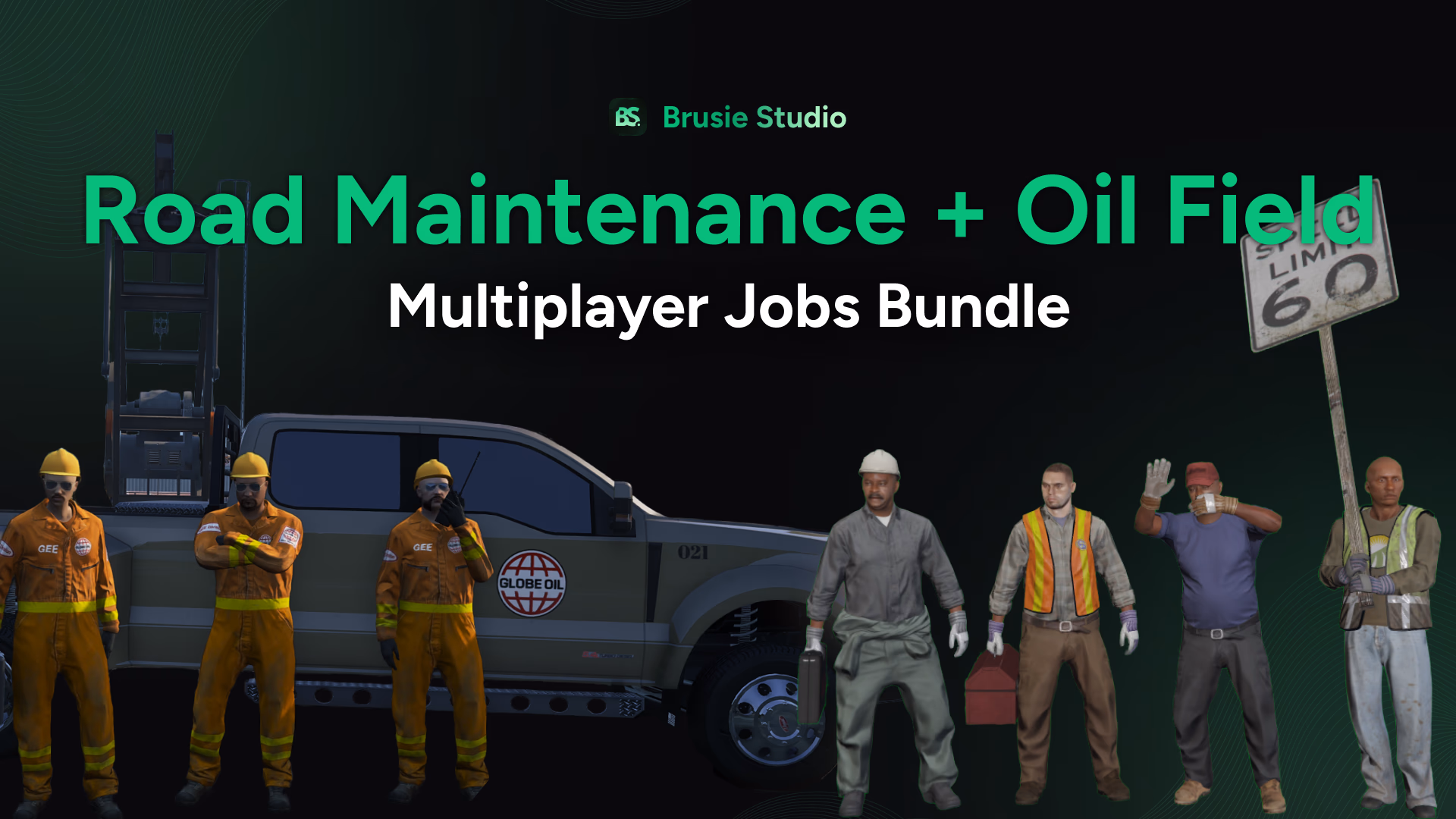 Oil Field Worker & Road Maintenance Multiplayer Job - Image 1